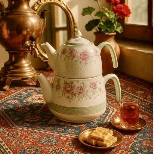 قوری کتری سرامیکی شعله مستقیم